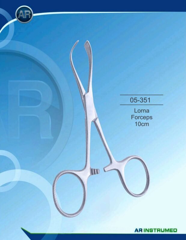 AR INSTRUMED Lorna Forceps 10 cm Surgical Instrument