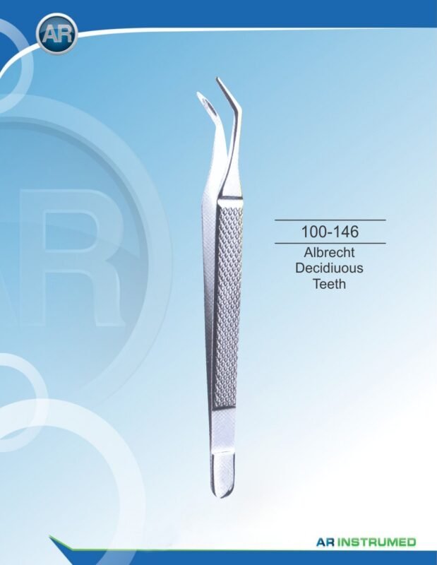 AR INSTRUMED Albrecht Deciduous Teeth Forceps Blunt Stainless Steel