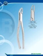 Extracting Forceps American Pattern Fig.24 Upper Molars Either Side Gold Pakistan dental extraction instrument stainless steel gold coated forceps with ergonomic handle for professional dental instruments and dental supplies.