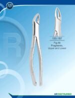 AR INSTRUMED Extracting Forceps American Pattern Fig.69 upper and lower fragments stainless steel dental instrument Pakistan polished finish ergonomic non slip handle dental forceps for clinics hospitals and laboratories in Pakistan
