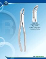 Extracting Forceps American Pattern Fig.151A Lower Premolars Incisors Roots Pakistan dental extraction instrument stainless steel forceps with ergonomic handle for professional dental instruments and dental supplies.