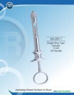 Single Ring Type Syringe 2.2ml EU Needle