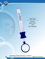 Syringe Blue Color 1.8ml EU Needle