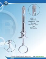 Single Ring Type Syringe Stainless Steel 1.8ml EU Needle - Image 2