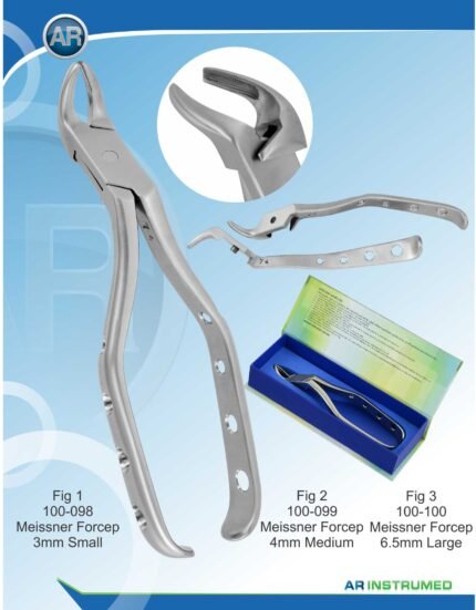 Fig.2 Meissner Forcep 4mm 18cm