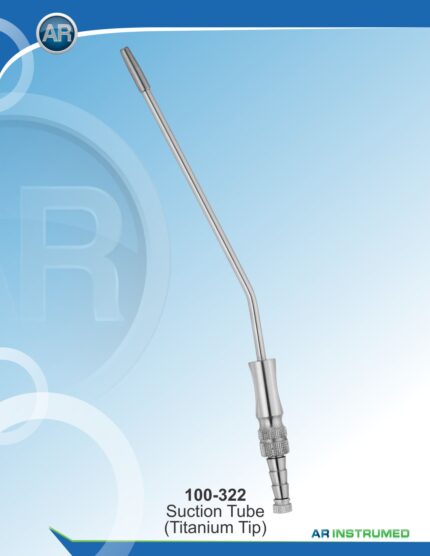 AR INSTRUMED Titanium Suction Tube 15 cm 2 mm Dental Instrument