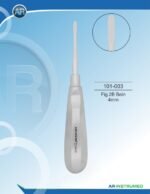 Root elevator Fig.2B leg 4mm - Image 2