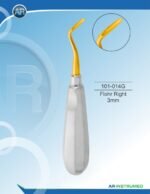 Root elevator Flohr 3mm right - Image 2