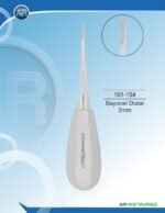 Root Elevator Bayonet Distal 3mm - Image 2