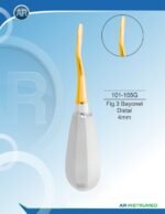Root Elevator Fig.3 Bayonet Distal 4mm - Image 2