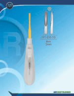 AR INSTRUMED Root Elevator Bein 2mm Gold dental instrument Pakistan gold coated root elevator ergonomic handle professional dental extraction instrument Pakistan