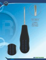 Root elevator plastic 4 mm curved