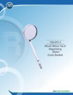 Mouth Mirror No.6 Magnifying 26mm Cone Socket