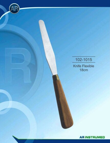 AR INSTRUMED Knife Flexible 18cm Spatula stainless steel dental laboratory spatula polished flexible blade restorative instrument Pakistan dental supplier wholesale