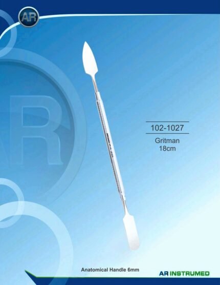 AR INSTRUMED Gritman 18cm Solid Handle 6mm Dental Instrument