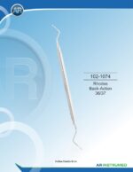 AR INSTRUMED Rhodes Back-Action Periodontal Chisel 36/37 Stainless Steel Instrument