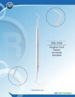 Gingival Cord Packer Universal Serrated Solid Handle 6mm - Image 2