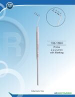 Parodontialsonden 2-2-2-2mm with marking Hollow Handle 10mm - Image 2