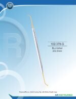 AR INSTRUMED Burnisher 2.0mm 2.5mm Titanium Plasma Gold Coated Tips