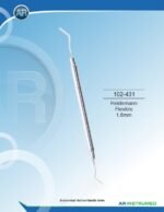 AR INSTRUMED Heidemann Flexible 1.6mm stainless steel dental spatula solid 6mm ergonomic handle polished restorative composite placement instrument Pakistan dental supplier wholesale