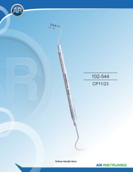 AR INSTRUMED CP11/23 periodontal probe solid handle 6mm premium medical grade stainless steel calibrated dental diagnostic instrument Pakistan dental clinics hospitals and practices