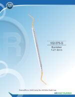 AR INSTRUMED Burnisher 1.2mm 1.6mm Titanium Plasma Gold Coated Tips