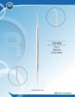 Fig 2 Cleoids 2.5/2.5mm Solid Handle 6mm - Image 2
