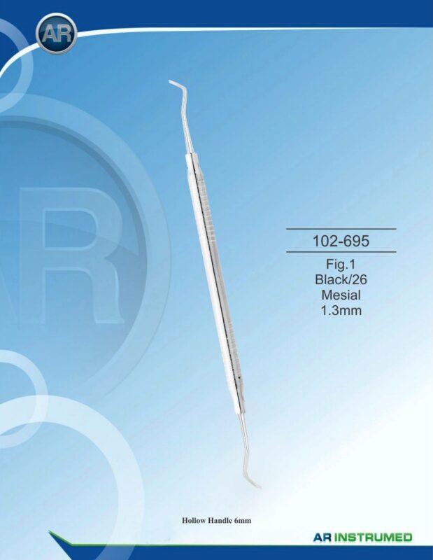 AR INSTRUMED Fig 1 Black 26 Mesial Enamel Instrument