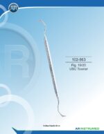 AR INSTRUMED Fig. 19/20 USC Towner Periodontal Knife stainless steel dental surgical instrument with precision blade and solid 6mm ergonomic handle for periodontal surgery in Pakistan