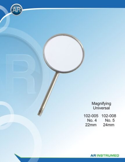 AR INSTRUMED Dental Mouth Mirror 24mm Magnifying Front Surface Stainless Steel Pakistan
