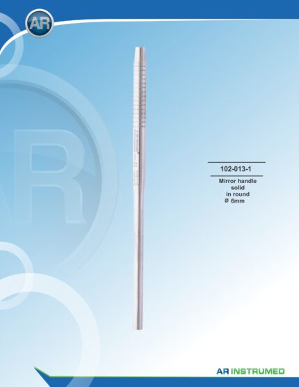 Mirror Handle Round Solid 6mm