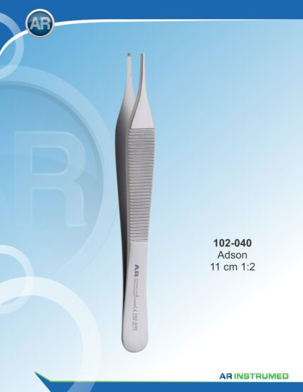 AR INSTRUMED Dental Micro Adson Serrated Tweezer Pakistan