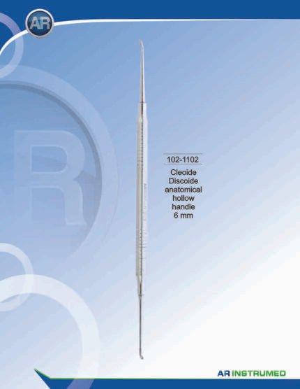 AR INSTRUMED Cleoide Discoide Scaler stainless steel dental instrument solid 6mm handle polished finish precision Cleoide Discoide working ends supragingival scaling Pakistan dental clinics hospitals dental supplier wholesale