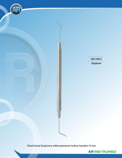 AR INSTRUMED Excavator Round 2.0mm Solid Handle 6mm Dental Instrument