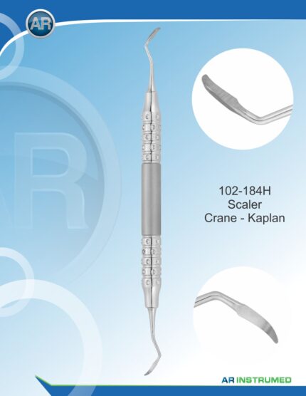 AR INSTRUMED Crane Kaplan scaler hollow handle 10mm premium stainless steel dental instrument Pakistan precision calculus removal scaler ergonomic dental equipment