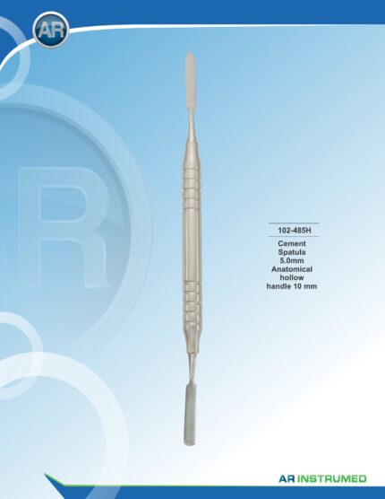 AR INSTRUMED Cement Spatula 5.0mm Hollow Handle 10mm Dental Instrument