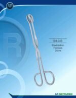 AR INSTRUMED Sterilization Forceps 20 cm Stainless Steel Instrument