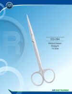 AR INSTRUMED Metzenbaum Scissors Straight 14.5 cm Surgical Instrument