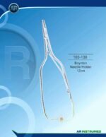 AR INSTRUMED TC Boynton Needle Holder 12 cm Stainless Steel Surgical Instrument