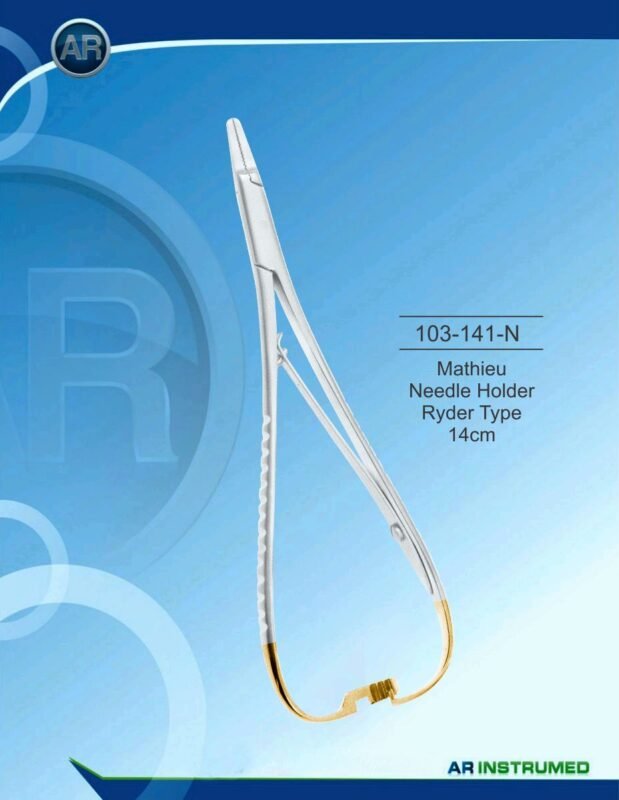 AR INSTRUMED Mathieu Ryder Needle Holder 14 cm Surgical Instrument