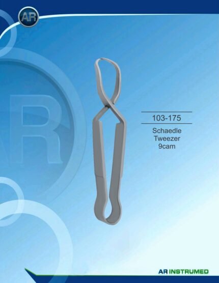AR INSTRUMED Schaedle Tweezers 9 cm Stainless Steel Instrument