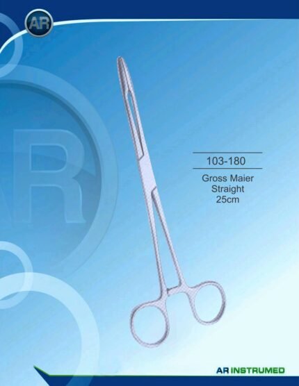 AR INSTRUMED Gross-Maier Forceps Straight 25 cm Surgical Instrument