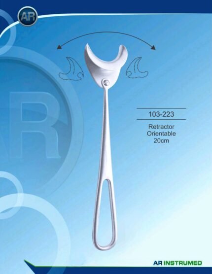 AR INSTRUMED Orientable Retractor 20 cm Stainless Steel Instrument