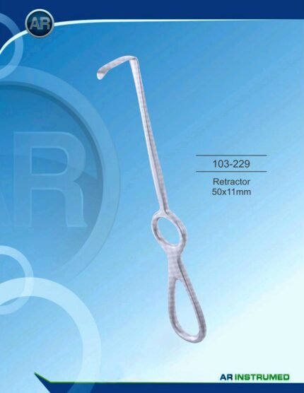 AR INSTRUMED Retractor 50 × 11 mm Stainless Steel Instrument