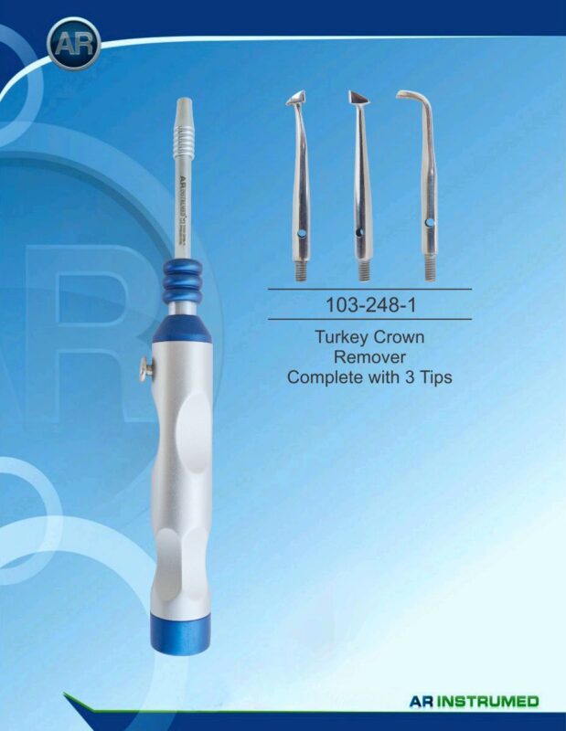 AR INSTRUMED Morrell Crown Remover Blue Handle Pakistan
