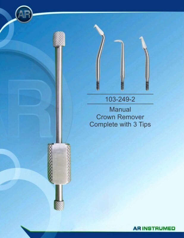 • Dental Manual Crown Remover Complete Set AR INSTRUMED Pakistan Tool
