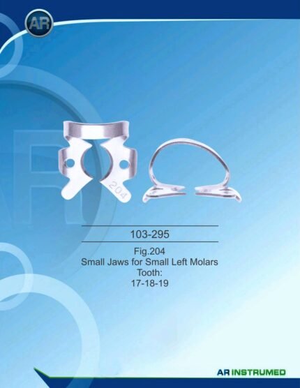 AR INSTRUMED Rubber Dam Clamp Fig. 203 Small Jaws Dental Surgical Instruments