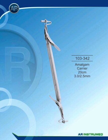 Dental Amalgam Carrier Dual Tip 3.0 mm 2.5 mm AR INSTRUMED Tool