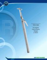 AR INSTRUMED Amalgam Carrier Single Tip 2.5 mm Stainless Steel Instrument
