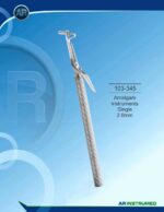 AR INSTRUMED Amalgam Carrier Single Tip 2.0 mm Stainless Steel Instrument